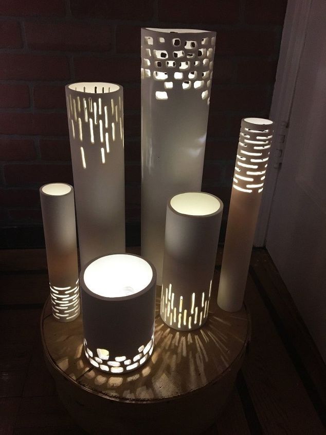 PVC Pipe Outdoor Lights