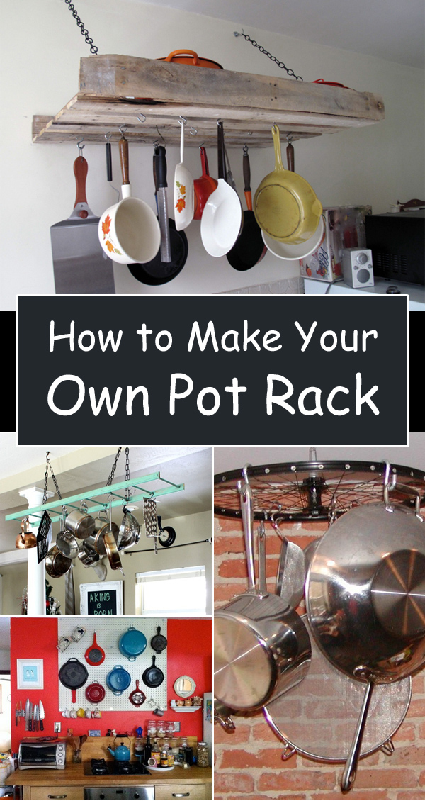 DIY Pot Rack Ideas