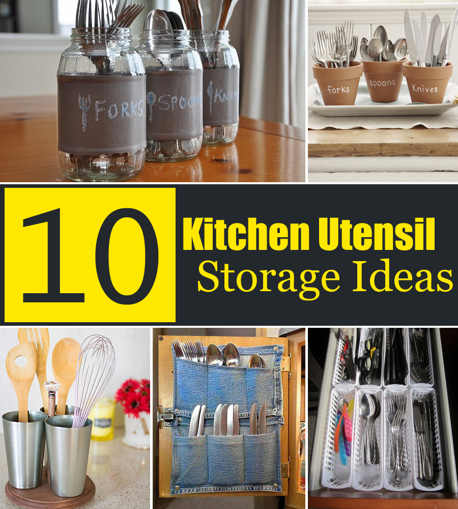 Utensil Storage Ideas Archives DIY To Try