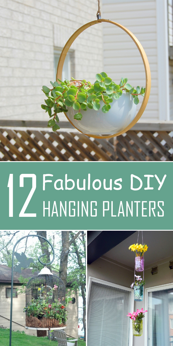 Hang It! - 12 Fabulous DIY Hanging Planters