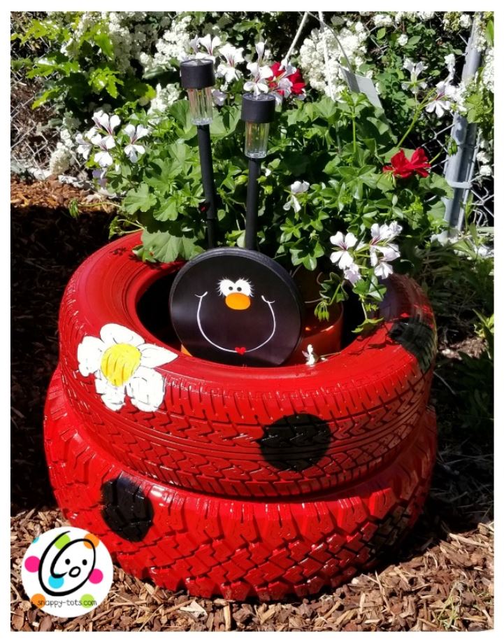 Ladybug Planter