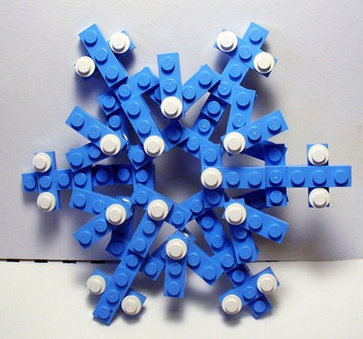 Lego Snowflake