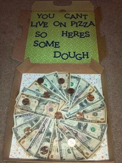 Try this pizza box with a surprise inside