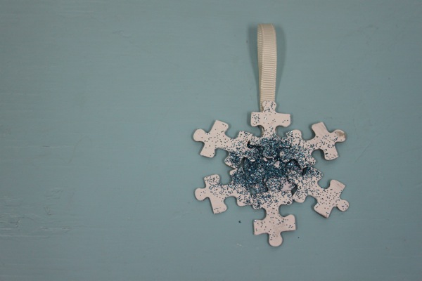 Puzzle Piece Snowflake
