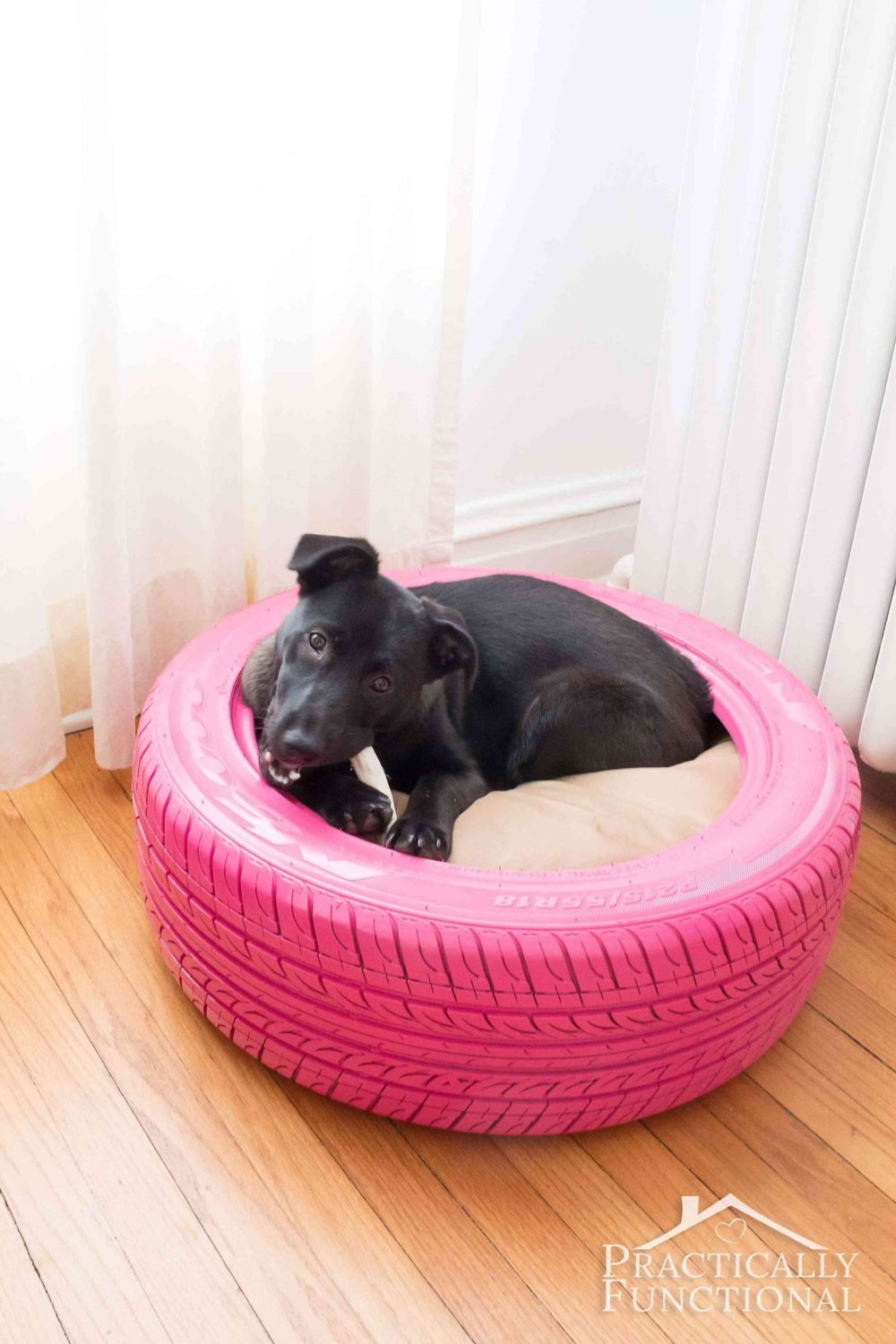 Tire Dog Bed