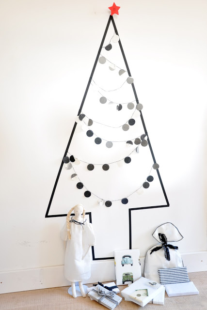 Washi Tape Christmas Tree