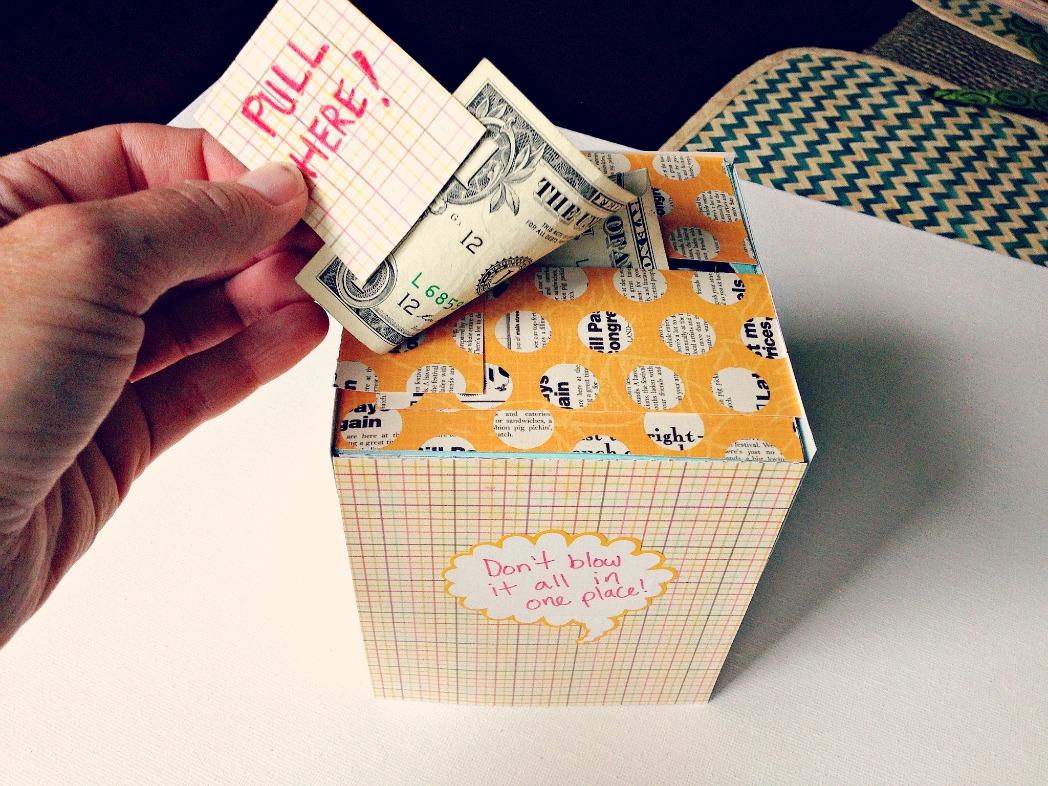 cash gift box