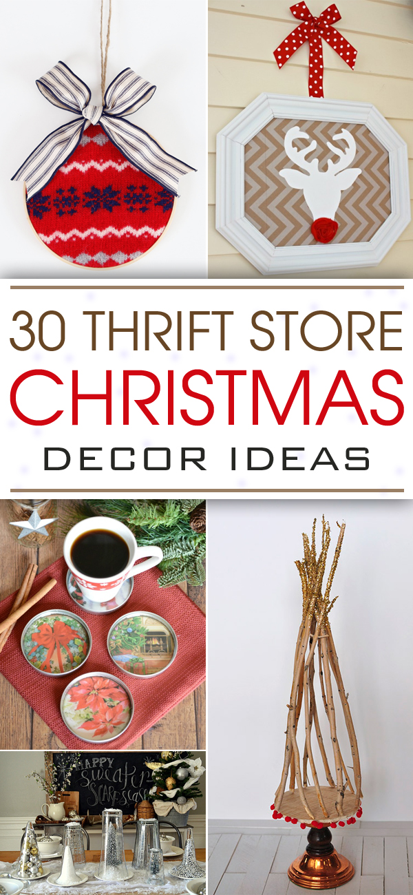 30 Thrift Store Christmas Decor Ideas