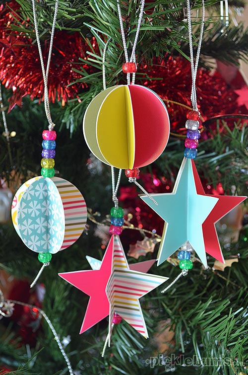 3D Paper Ornaments