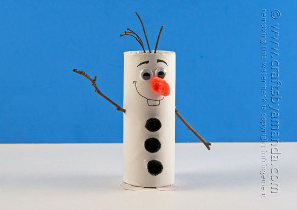 Cardboard Tube Olaf