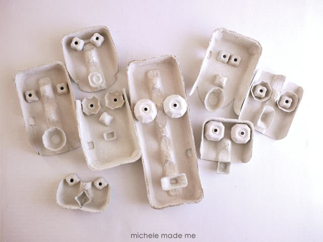 Egg Cartons Masks