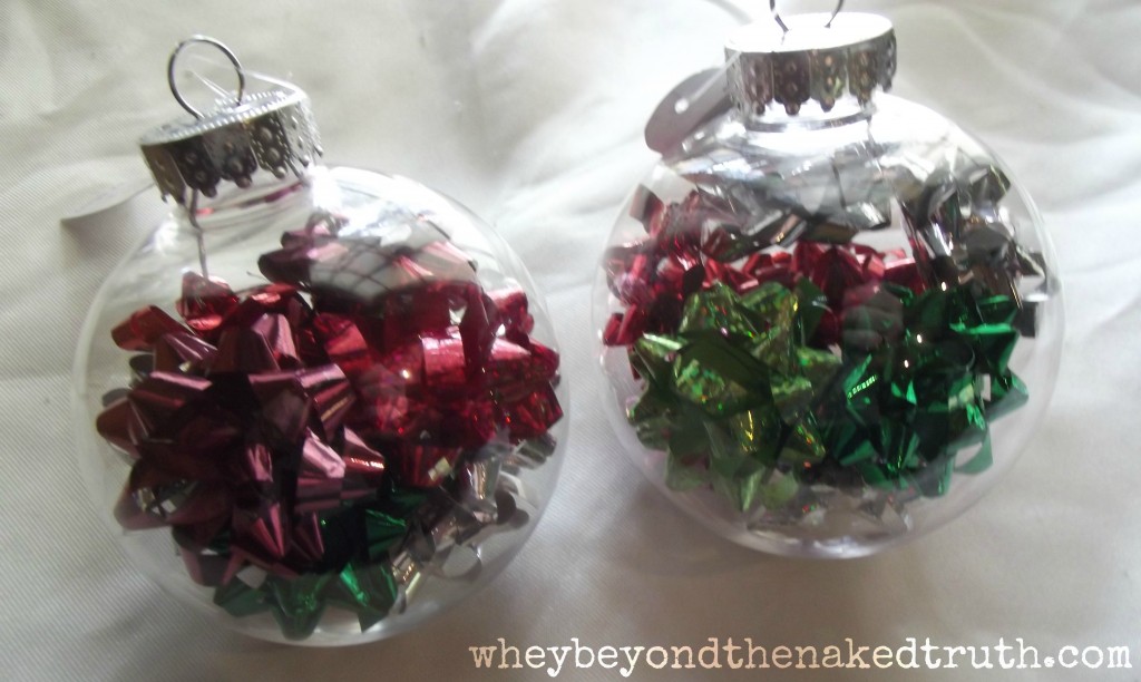 Gift Bow Christmas Ornaments