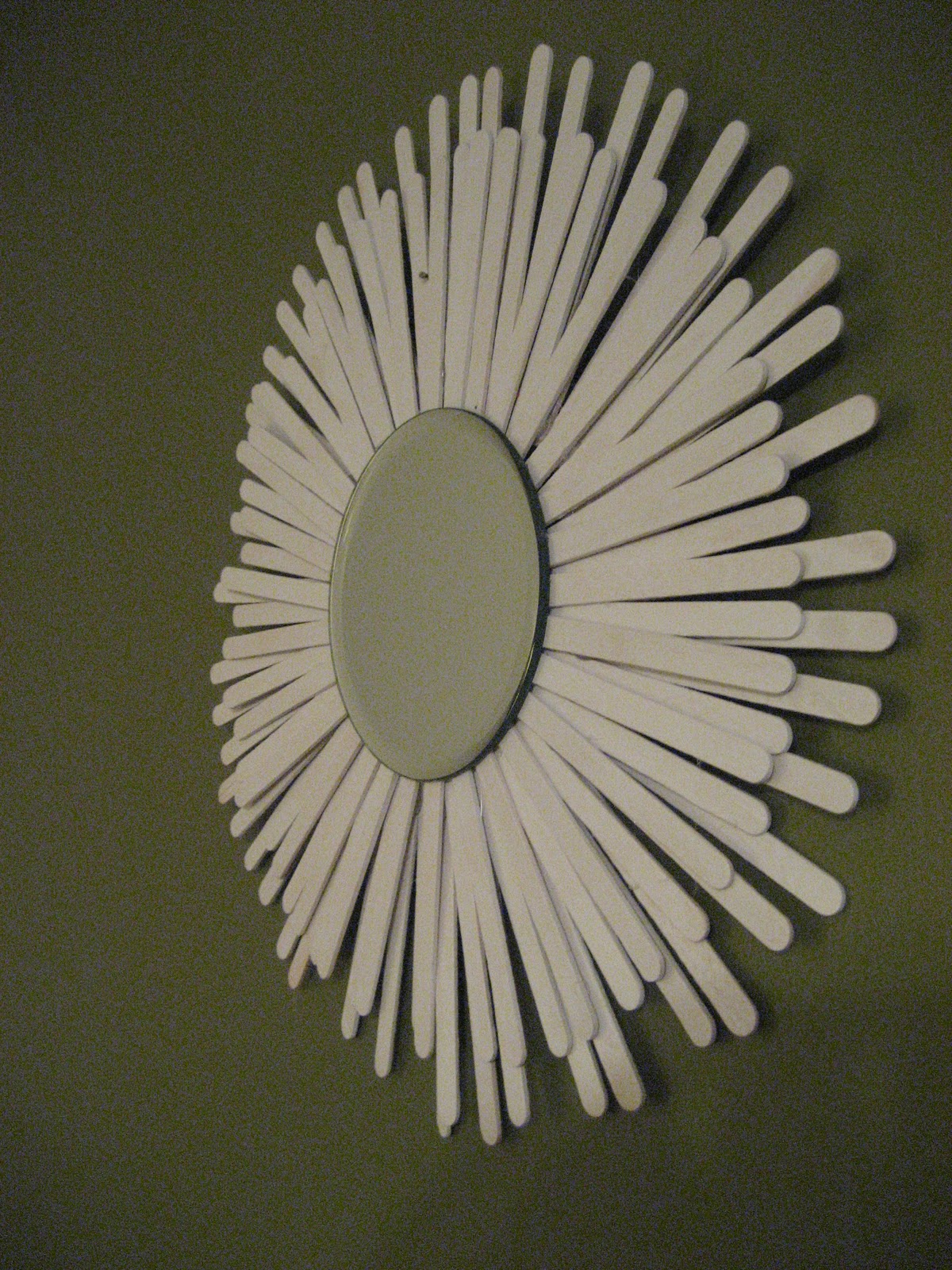 Make this super stylish starburst mirror that will dress up any room in your home
