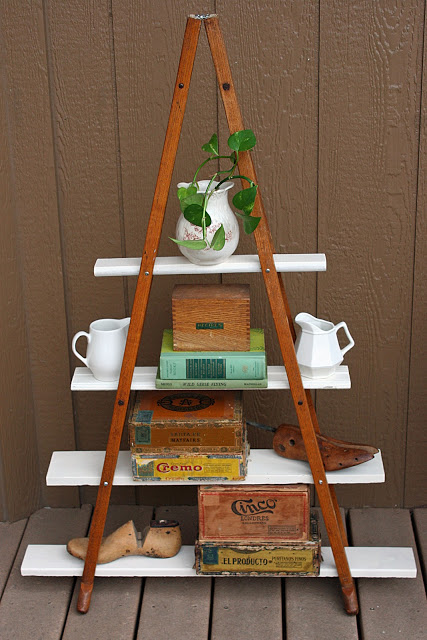 Old Crutches Into Shelves