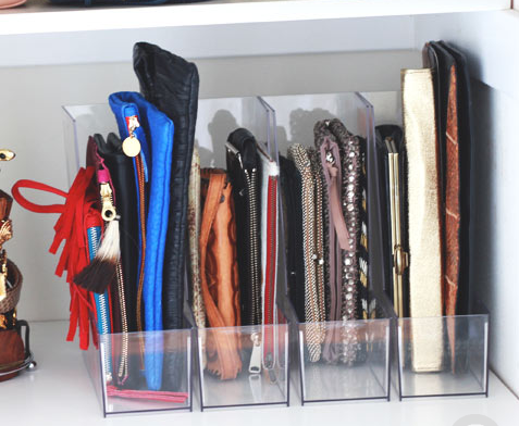 Organize your clutches