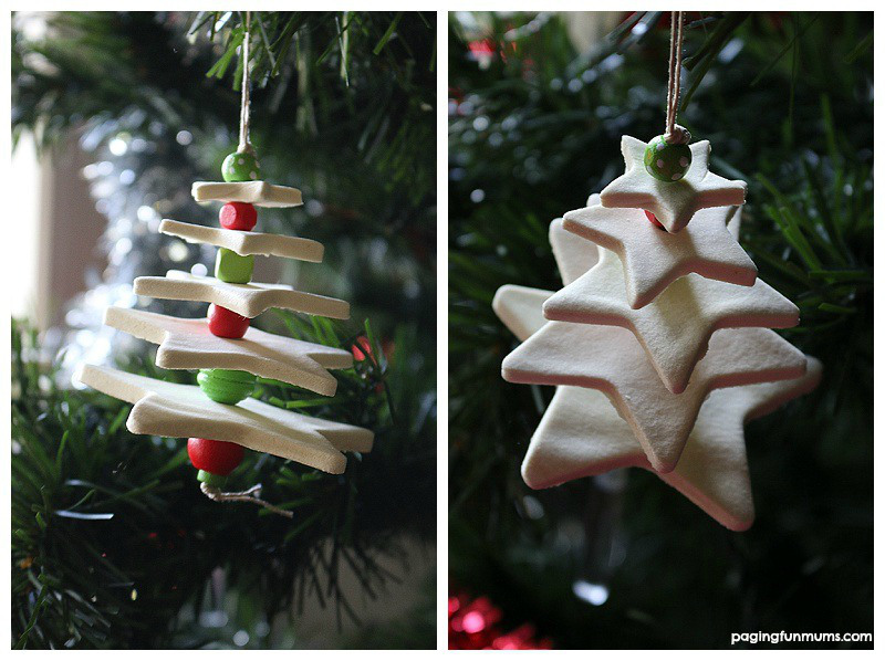 Ornaments Made from Homemade Clay