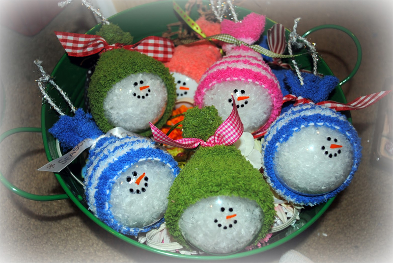 cute little snowmen ornaments
