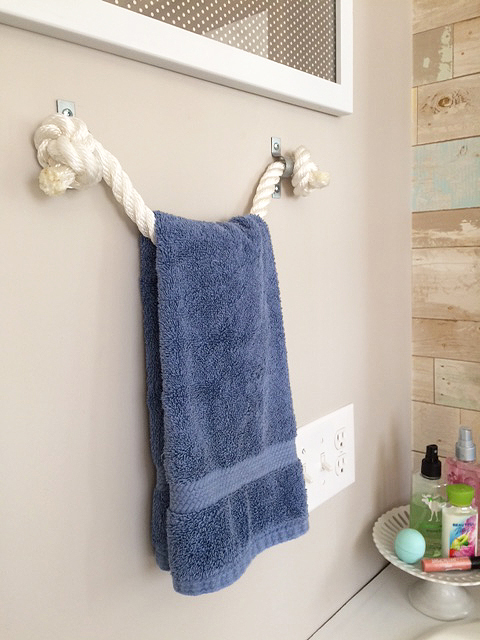 rope towel holder