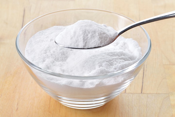 Leave baking soda in an open container behind the toilet to absorb nasty odours