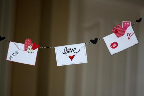 Love Letter Valentine’s Day Décor