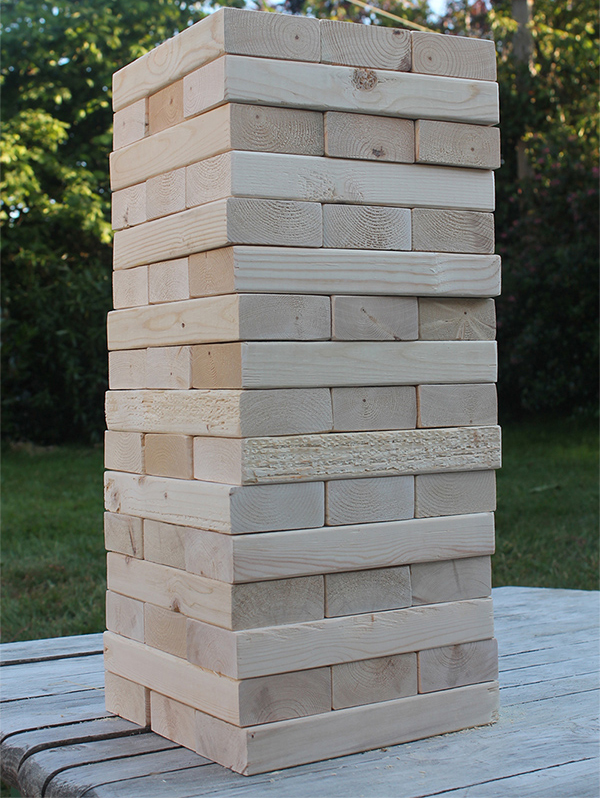 outdoor jenga