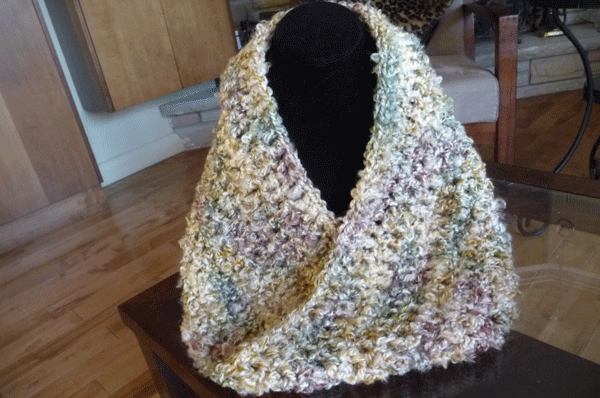 One Hour Mobius Cowl