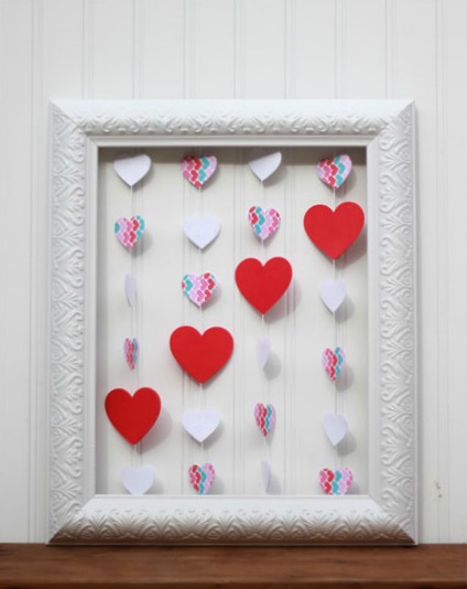 Valentine's Day Floating Heart Wall Art