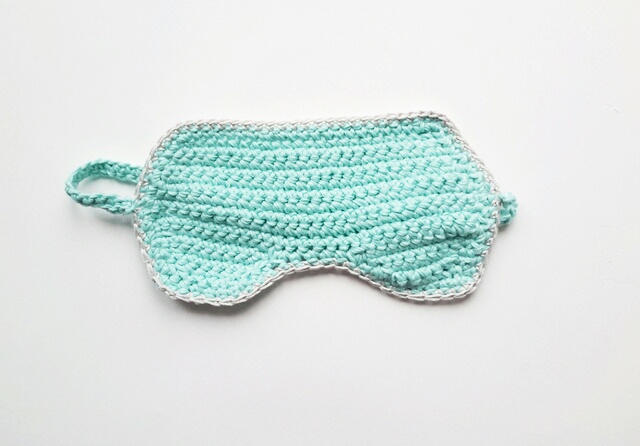 crochet sleeping mask