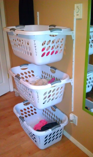 Laundry Basket Shelf