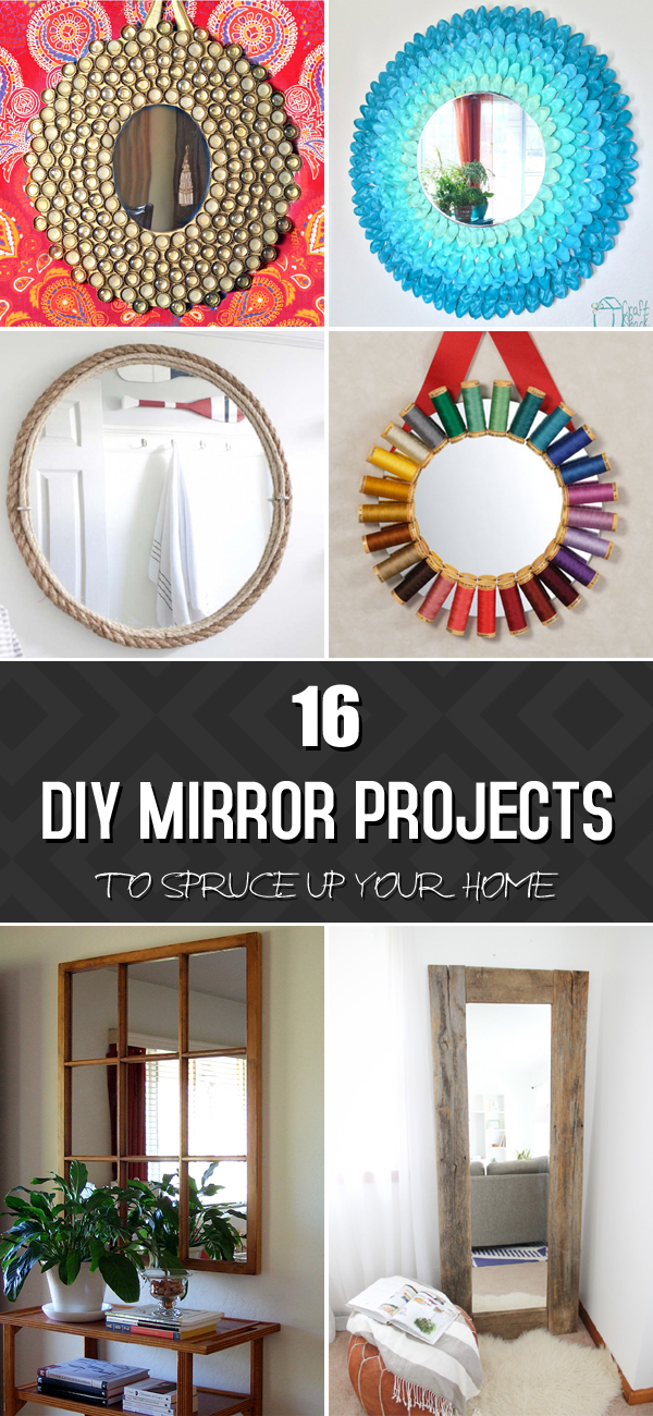 Best Ways to Dress Up A Cheap Mirror – DIY Home Sweet Home