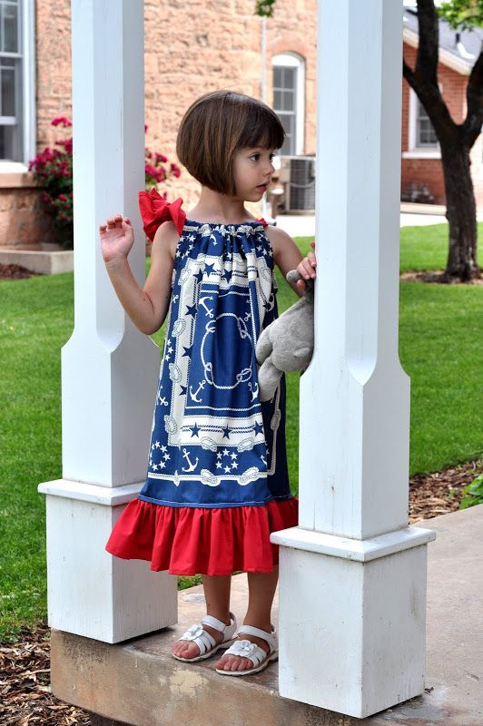 Adorable Dress For 4th Of July