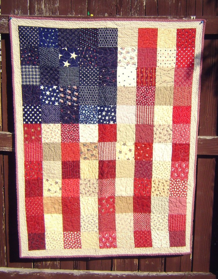 American Flag Quilt