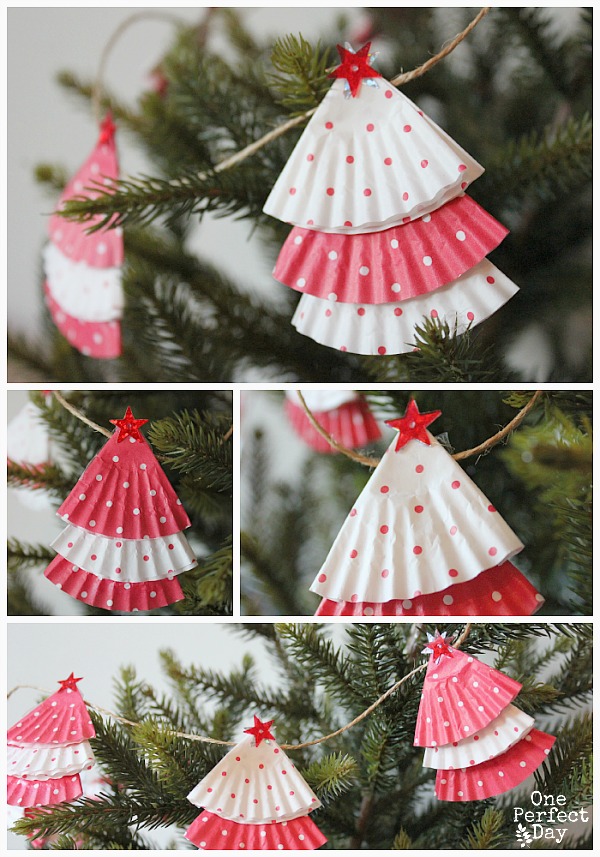 Cupcake Liner Garland