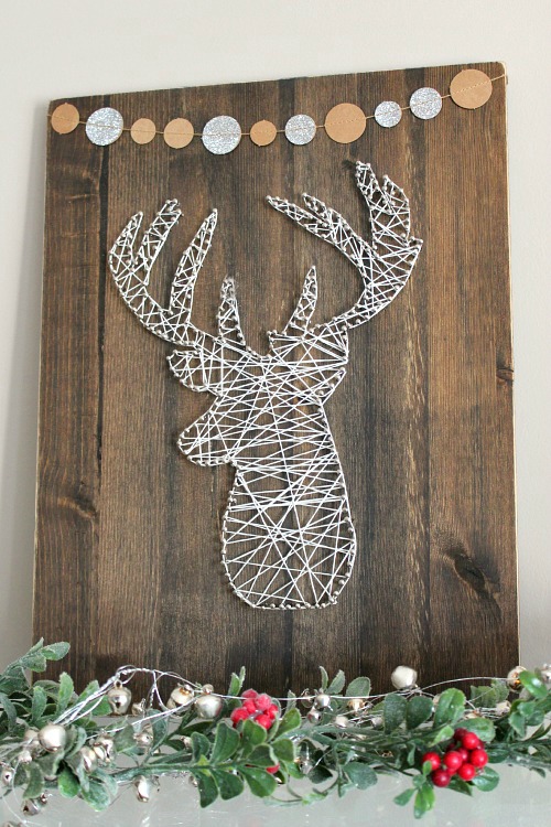 Reindeer String Art