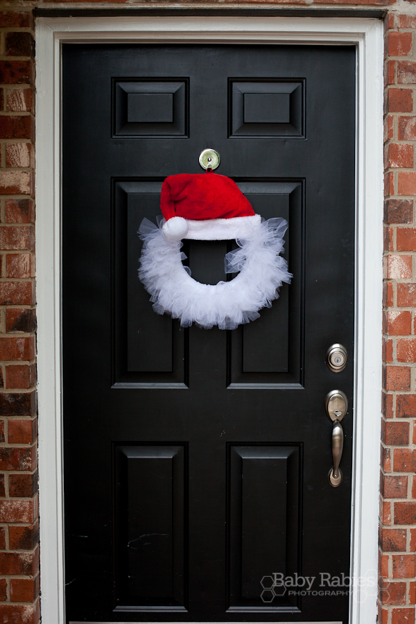 Santa Tulle Wreath