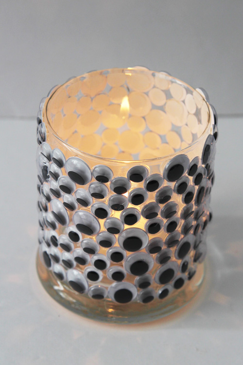 Googly Eye Candle Holder