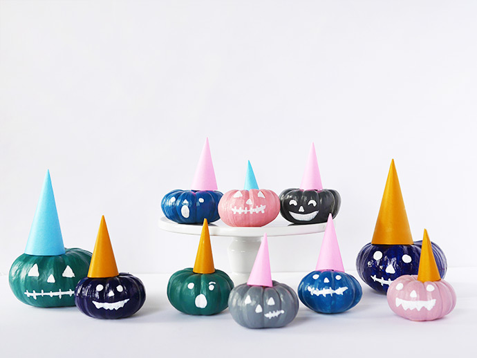 Painted Party Pumpkins