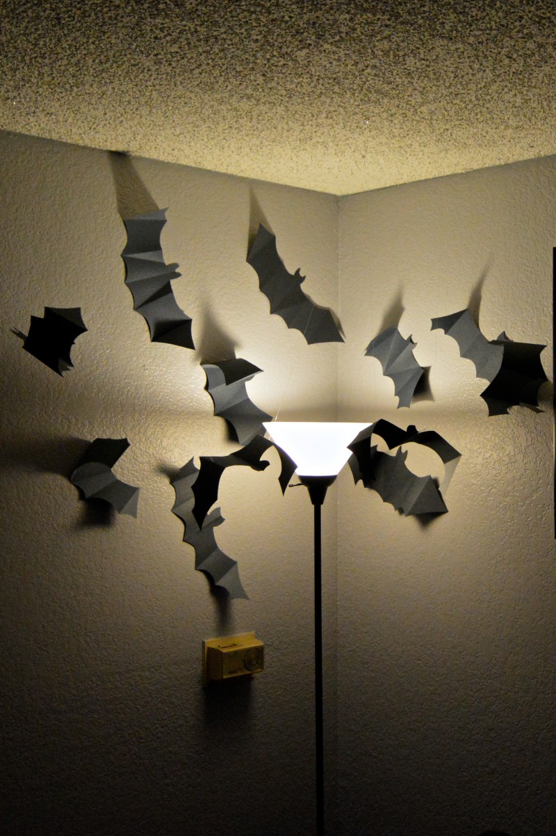 paper bat swarm