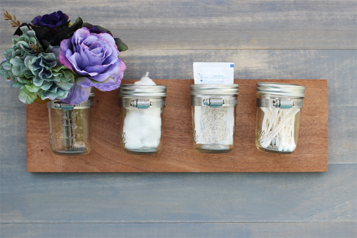 Mason Jar Organizer