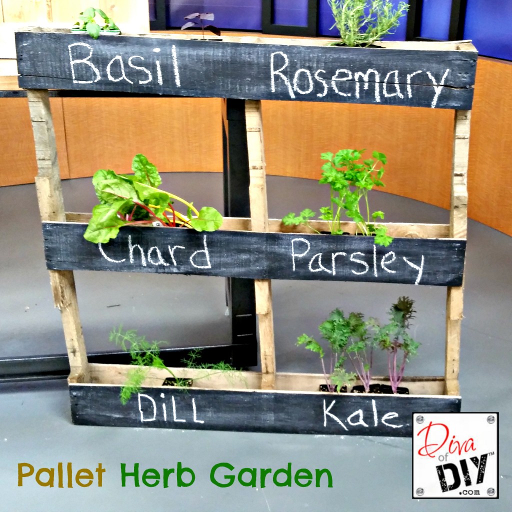 Pallet Herb Garden