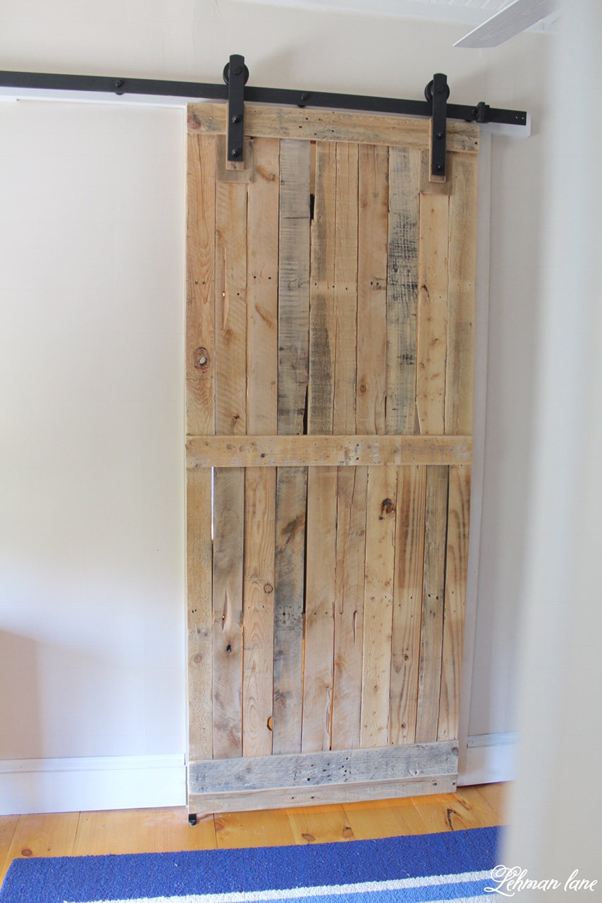 Pallet Sliding Barn Door