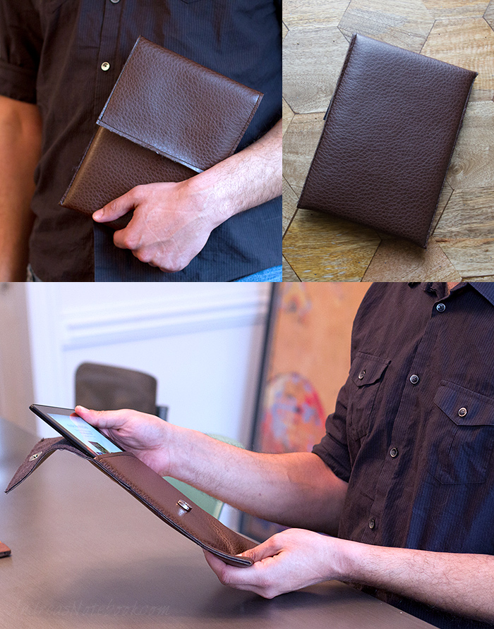 Simple Leather Tablet Case