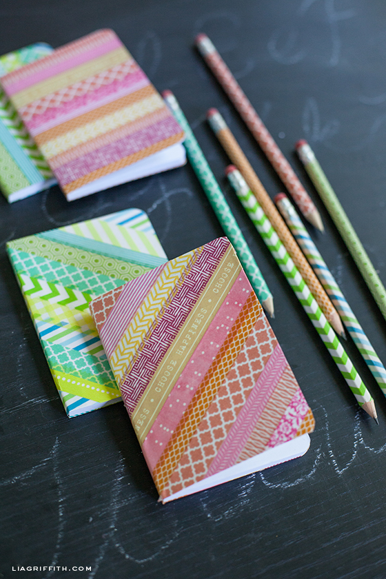 Washi Tape Notebooks