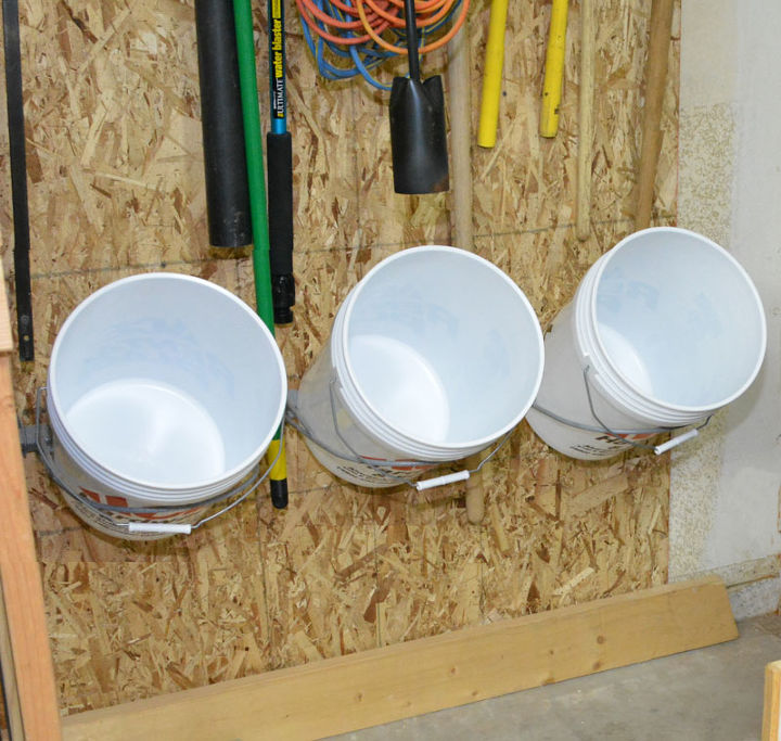 Bucket Storage Rack