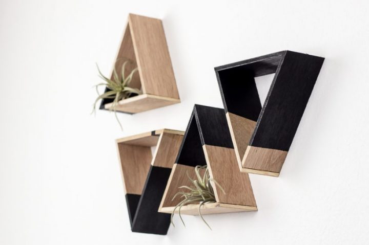 Mini Triangle Shelves