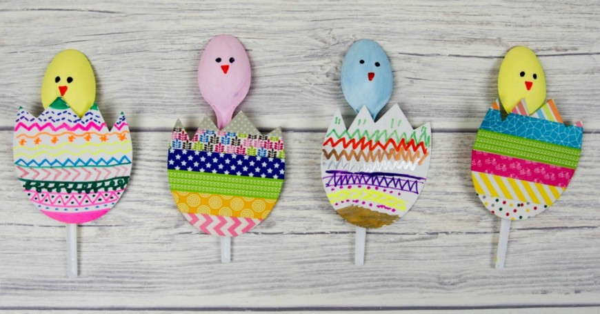 Pop-Up Spoon Chicks