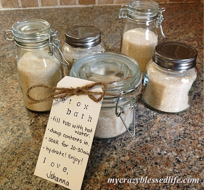 Detox Bath in a Jar