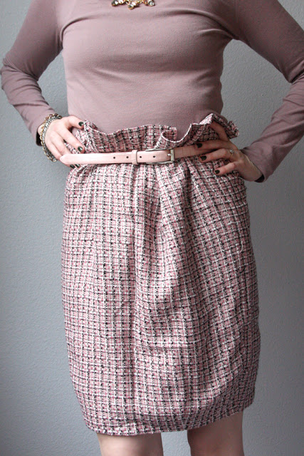 Mulberry Style Paperbag Skirt