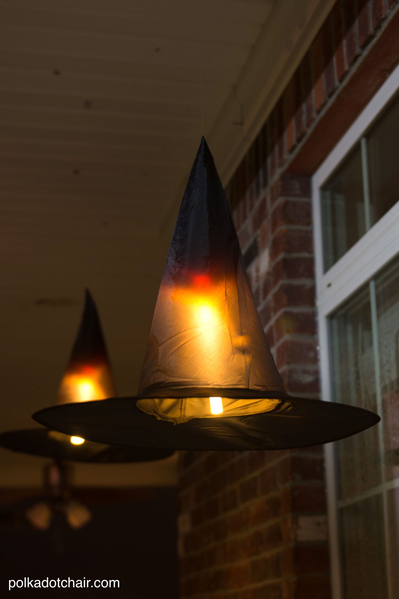 Floating Witch Hat luminaries