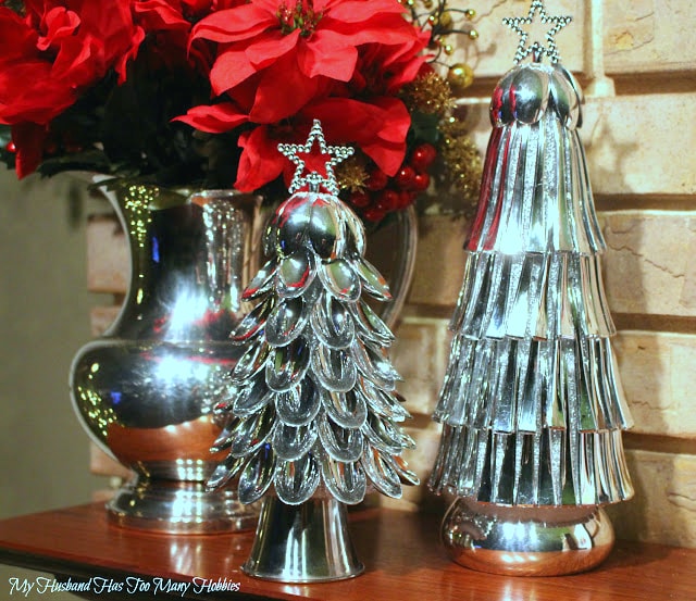 Plastic Spoon Christmas Trees